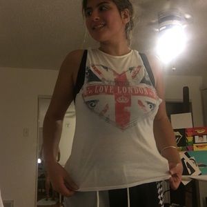 Love london muscle tee shirt